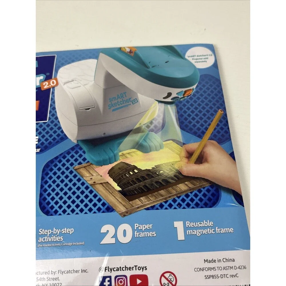smART Sketcher 2.0 Historic Architecture Cartridge Create Color Kit New open box